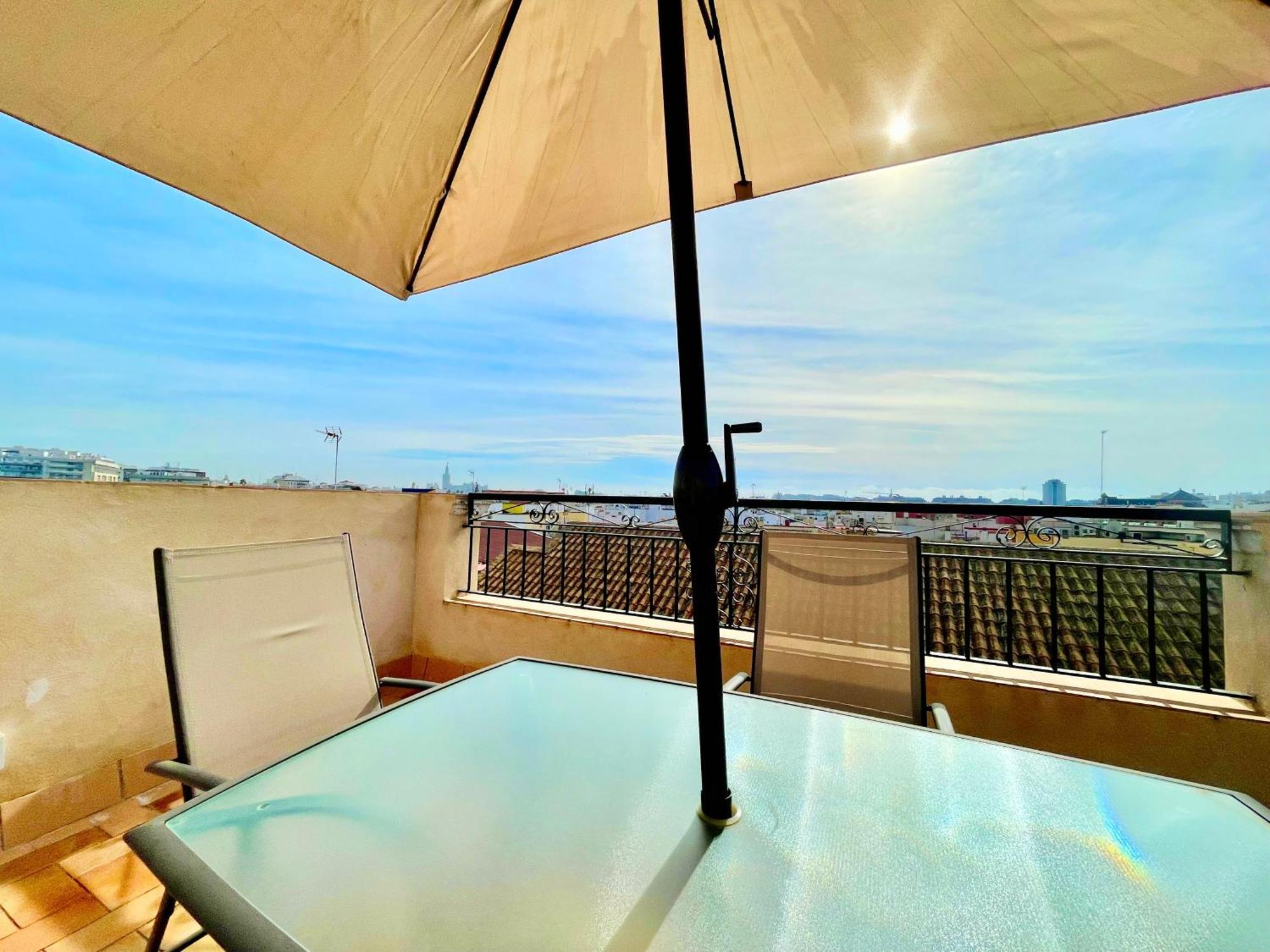 Philippe'S Home Triana Con Terraza セビリア エクステリア 写真